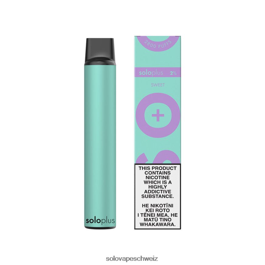 süß Solo Plus Einweg-Vapor VXT6N231 | Solo Disposable Vape